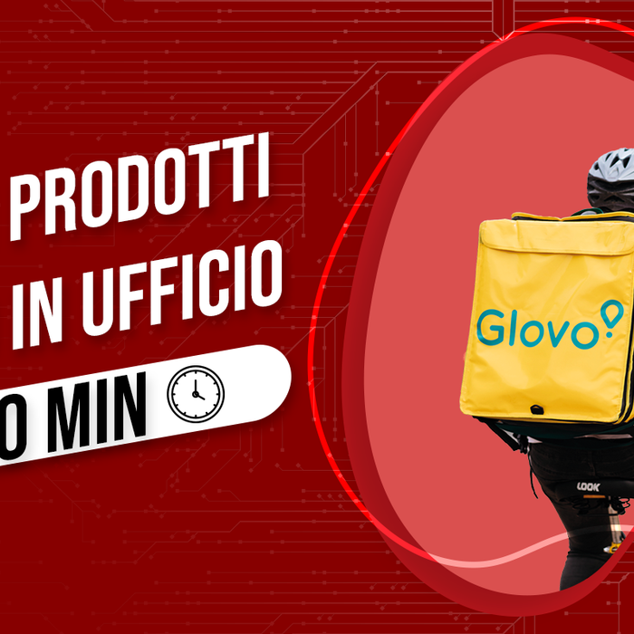 TEC Store da te con GLOVO! Partnership esclusiva!