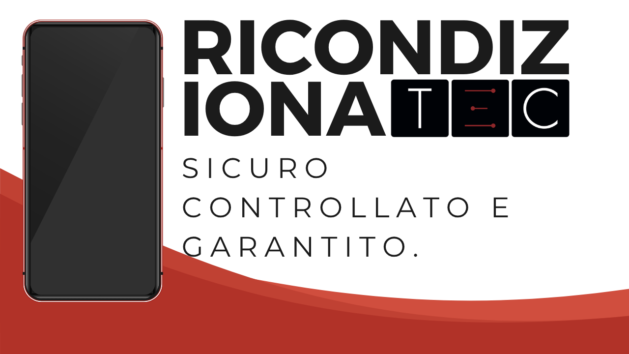 📱 Ricondizionati certificati: tecnologia sicura, controllata e garantita.