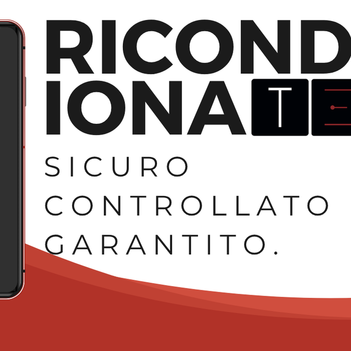 📱 Ricondizionati certificati: tecnologia sicura, controllata e garantita.