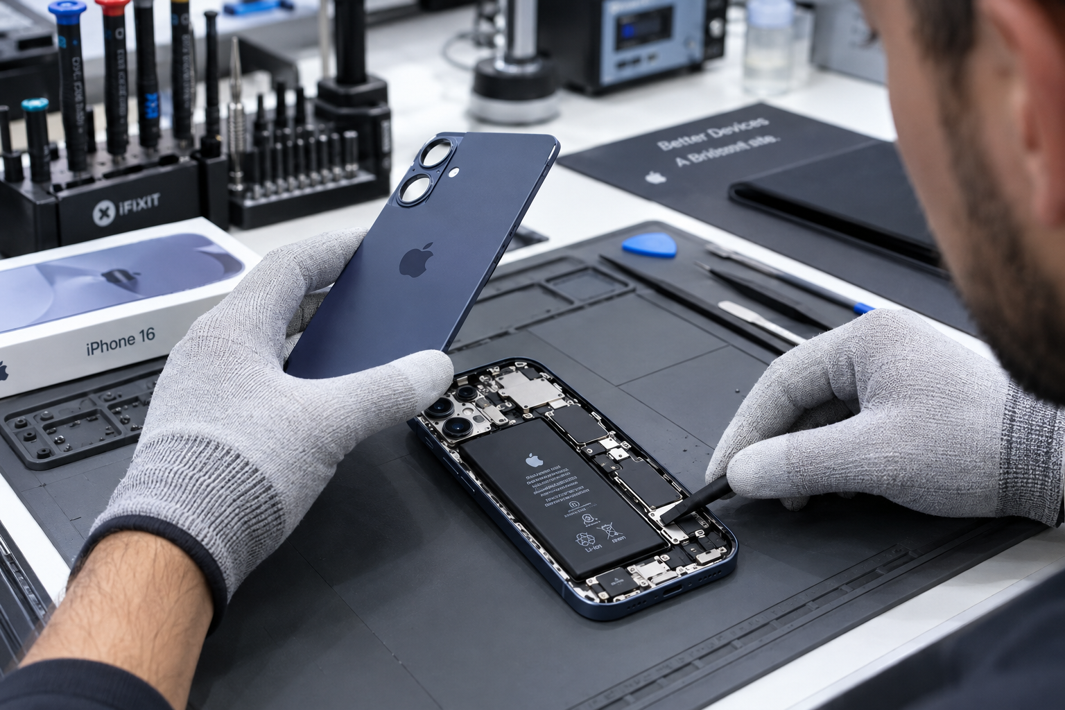 Vetro posteriore iPhone rotto: meglio cambiare il vetro o la scocca? Riparazione a Catania da TEC Store Italia