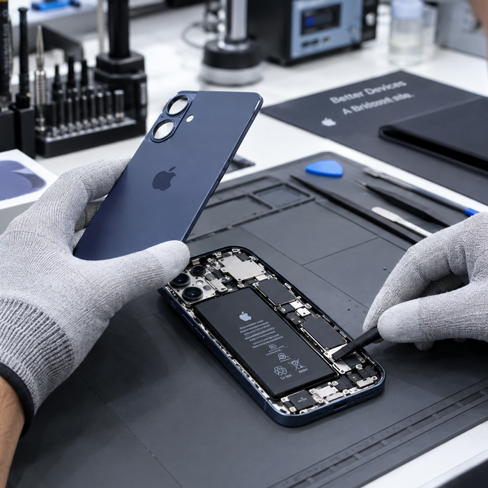Vetro posteriore iPhone rotto: meglio cambiare il vetro o la scocca? Riparazione a Catania da TEC Store Italia