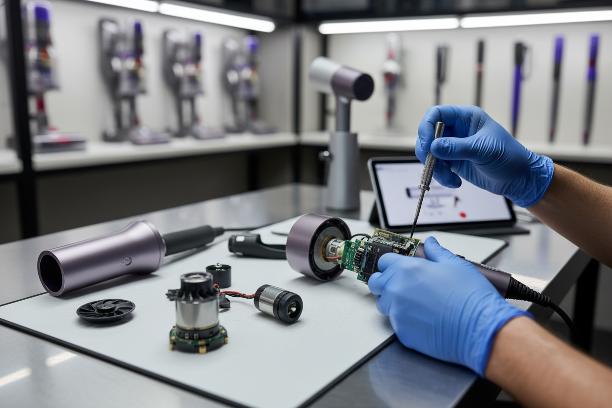 Riparazione Dyson Fuori Garanzia: Problemi Comuni, Guasti Complessi e Assistenza Specializzata
