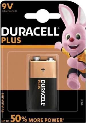 1 Batteria Transistor Duracell 9V 6LR61MN1604