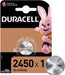 1 Batteria a Bottone al Litio Duracell 2450 CR2450 Accessori Smartphone & Tablet