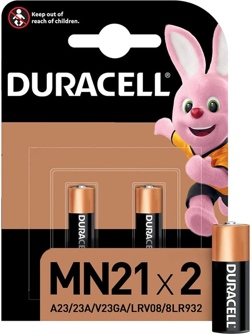 2 Batterie MN21 A23 23A V23GA LRV08 8LR932 Duracell Accessori Smartphone & Tablet