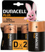 2 Batterie Torcia LR20 MN1300 D Duracell Plus Accessori Smartphone & Tablet