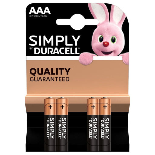 4 Batterie Ministilo Simply LR03 MN2400 AAA Duracell Accessori Smartphone & Tablet