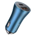 Adattatore Auto Caricabatterie 2 Porte USB-C e USB 40W Blue Smart Devices