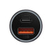 Adattatore Auto Caricabatterie 2 Porte USB-C e USB 60W Grigio Smart Devices