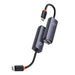 Adattatore di Rete da USB-C a Ethernet RJ45 100Mbps Grigio Accessori PC