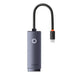 Adattatore di Rete da USB-C a Ethernet RJ45 100Mbps Grigio Accessori PC