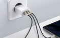 Caricatore Baseus 2xUSB USB 3A 30W Bianco Accessori Smartphone & Tablet