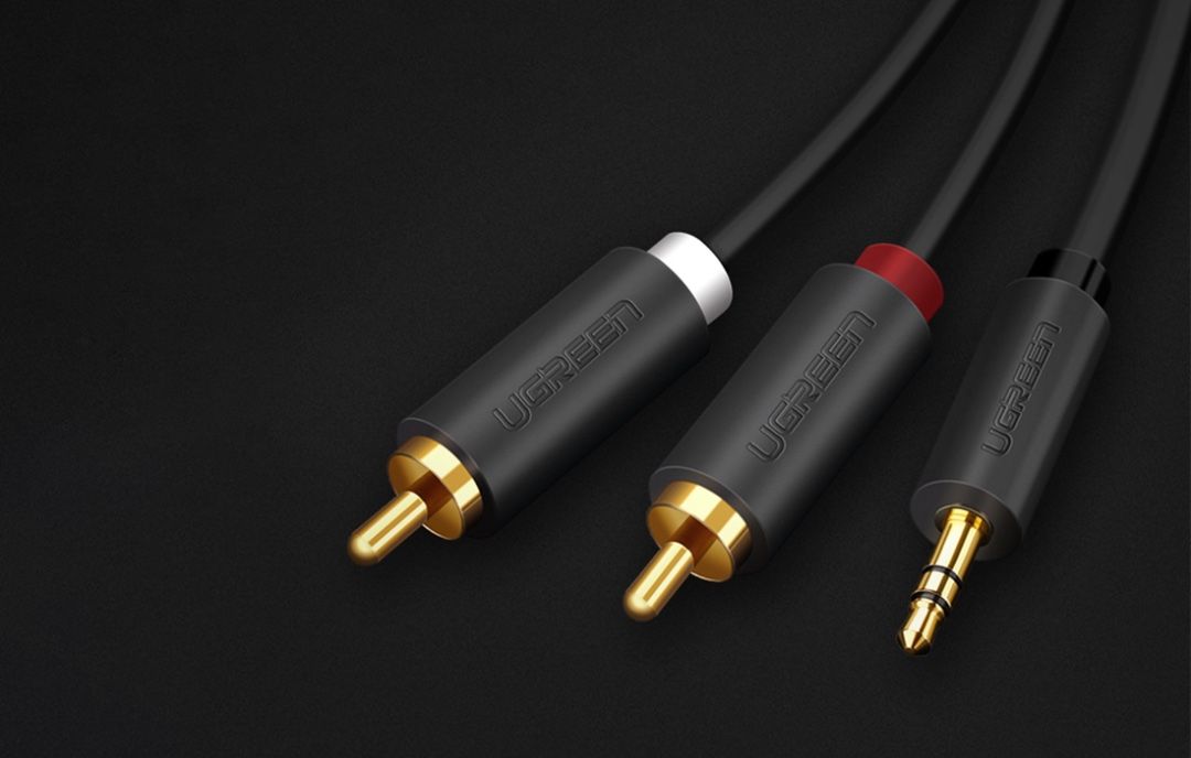 Cavo Adattatore 2x RCA a Jack 3.5 mm da 1,5 mt TV & Audio