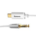 Cavo Audio da USB-C a Jack 3,5mm 1,2m Bianco Accessori Smartphone & Tablet