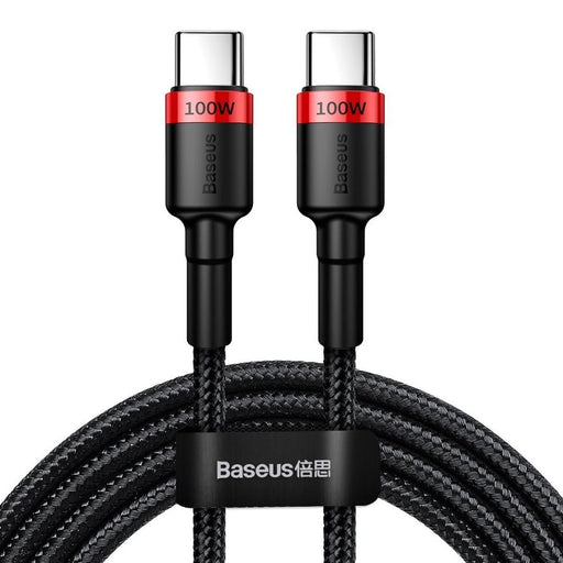 Cavo USB-C 100W 2m Rosso Accessori Smartphone & Tablet