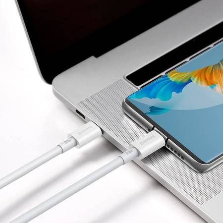 Cavo da USB-C a USB-C 100W 1m Bianco Accessori Smartphone & Tablet