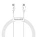 Cavo da USB-C a USB-C 100W 1m Bianco Accessori Smartphone & Tablet