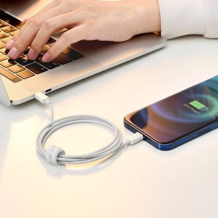 Cavo da USB a Lightning 2.4A 1m Bianco Accessori Smartphone & Tablet