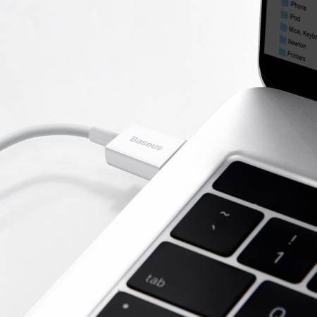 Cavo da USB a Lightning 2.4A 1m Bianco Accessori Smartphone & Tablet