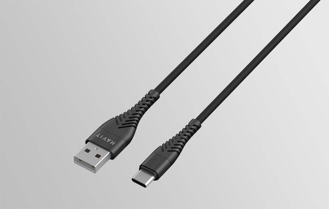 Cavo da USB a USB-C 1m Nero Accessori Smartphone & Tablet
