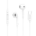 Cuffie in-ear cablate Vipfan M14, USB-C, 1,1 m bianco TV & Audio