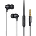 Cuffie in-ear cablate Vipfan M16, jack da 3,5 mm, 1 m nero TV & Audio