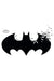 Felpa con Cappuccio Uomo Batman 063 Bianca Abbigliamento e Accessori