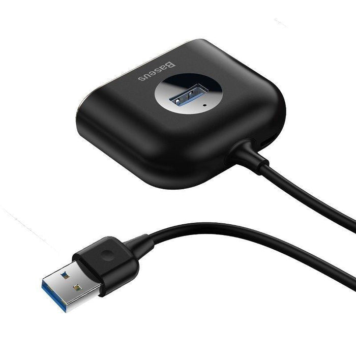 Hub Adattatore Baseus USB 4 in 1 3.0 + 2.0 1m Black Smart Home