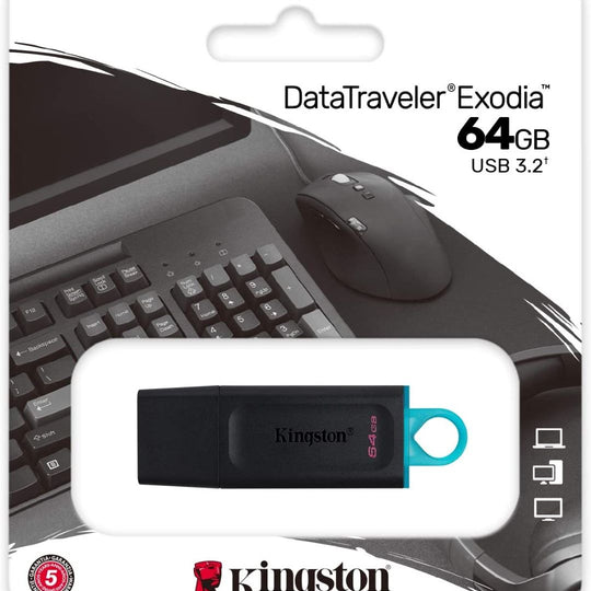 Kingston Pendrive USB-A 3.2 64GB DTX/64GB Chiavetta USB