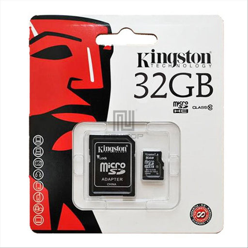 Kingston micro SD 32 GB + Adattatore Memory Card Accessori Smartphone & Tablet