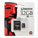 Kingston micro SD 32 GB + Adattatore Memory Card Accessori Smartphone & Tablet