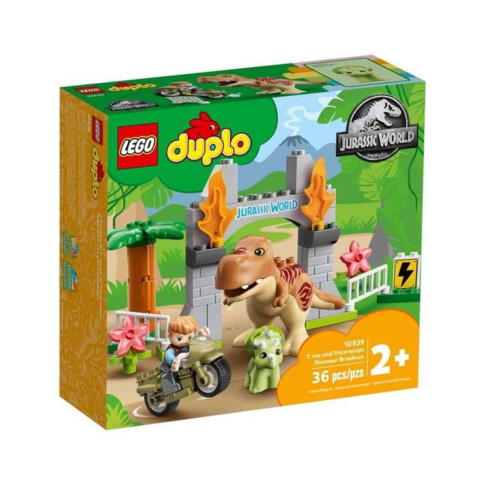 LEGO DUPLO Fuga del T-Rex e del Triceratopo 10939 LEGO