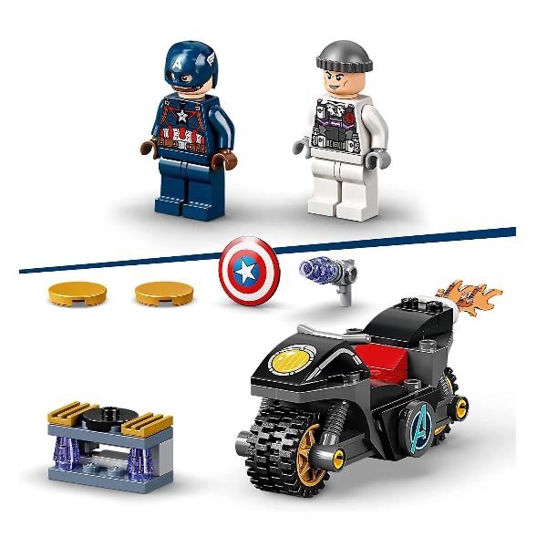 LEGO INFINITY Scontro tra Captain America e Hydra 76189 LEGO