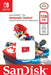 Memoria Micro SD SDXC Sandisk per Nintendo Switch 128GB Super Mario Gaming