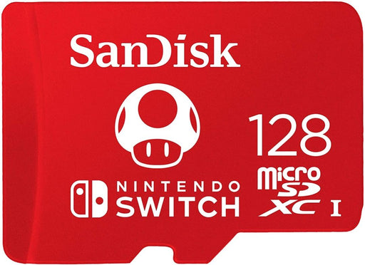 Memoria Micro SD SDXC Sandisk per Nintendo Switch 128GB Super Mario Gaming