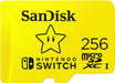 Memoria Micro SD SDXC Sandisk per Nintendo Switch 256GB Super Mario Gaming