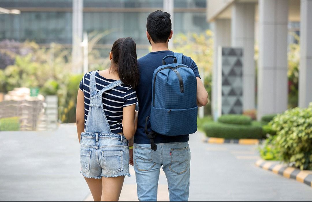 Mi Casual Backpack Blue Lifestyle