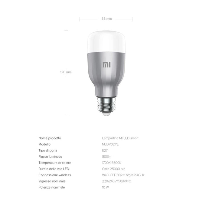 Mi Led Smart Bulb White & Color Smart Home