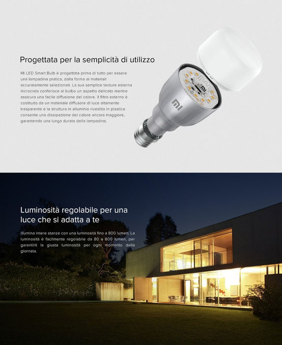 Mi Led Smart Bulb White & Color Smart Home