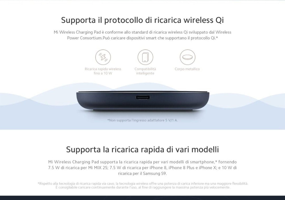 Mi Wireless Charging Pad Smart Devices