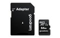 Micro SD Goodram 64GB + Adattatore Accessori Smartphone & Tablet