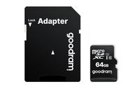 Micro SD Goodram 64GB + Adattatore Accessori Smartphone & Tablet
