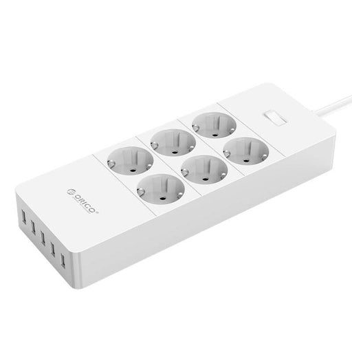 Multipresa Schuko + USB Orico 4000W Ciabatta 6 Prese + 5 USB Smart Home