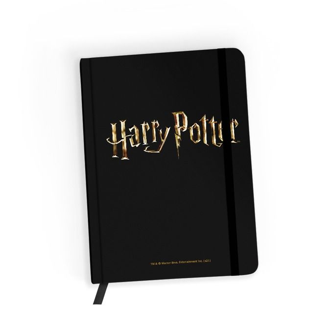 Quaderno Harry Potter a Righe 045 Nero Lifestyle