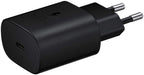 Samsung Caricabatterie EP-TA800 Fast Charge 25W Type-C Black Accessori Smartphone & Tablet