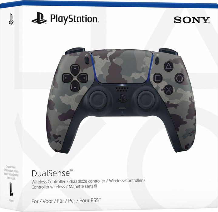 Sony Controller Wireless DualSense Grey Camo per PS5 Gaming