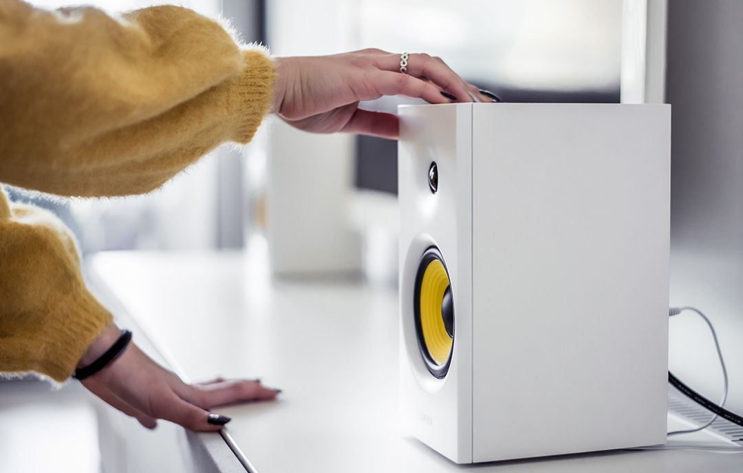 Speaker Edifier R1080BT 2.0 Bianco TV & Audio