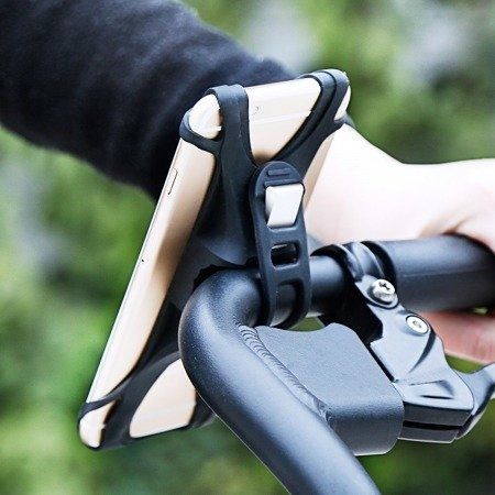 Supporto Porta Cellulare Per Biciclette Nero Accessori Smartphone & Tablet