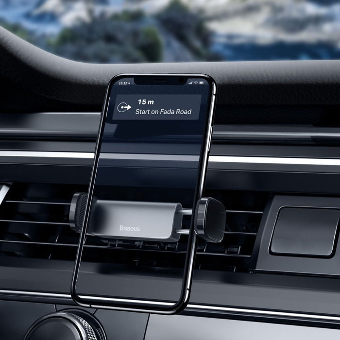 Supporto Porta Cellulare per Auto Baseus Nero Accessori Smartphone & Tablet