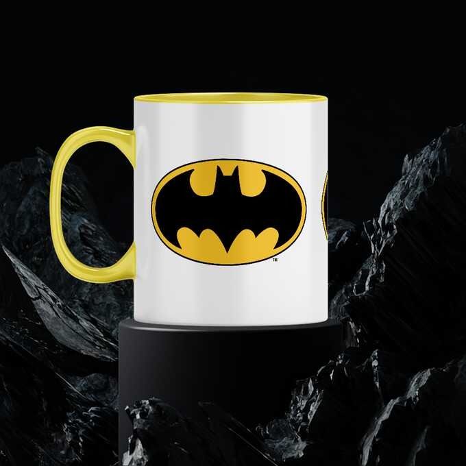 Tazza Batman 002 Yellow Lifestyle